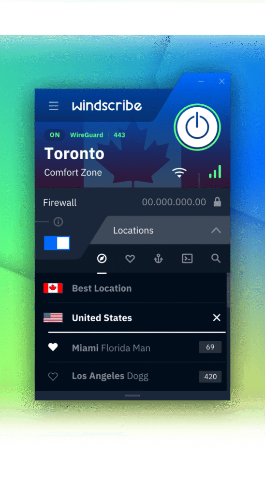 windscribe VPN